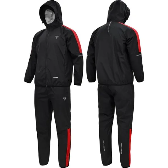 Костюм для схуднення з капюшоном RDX Red New М