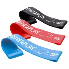 Резинки для фітнесу PowerPlay 4113 Mini Power Band Set набір із 3 шт. (опір від 10-20 кг)