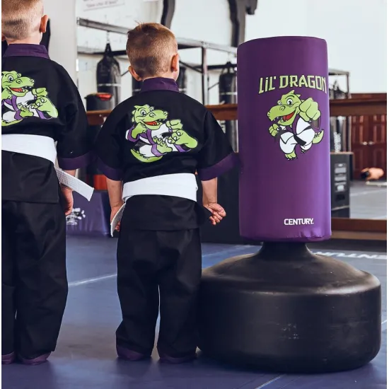 Мешок боксерский напольный CENTURY Little Dragon Kid Kick Wavemaster фиолетовый (101531)