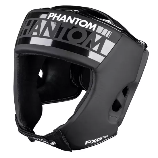 Боксерский шлем Phantom APEX Open Face Head Protection Black-универсальный
