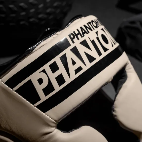Боксерский шлем Phantom APEX Full Face Sand-универсальный
