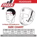 Боксерський шолом RDX F6 Matte Silver S