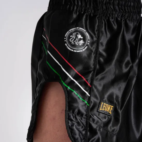 Шорти для тайського боксу Leone Flag Black S