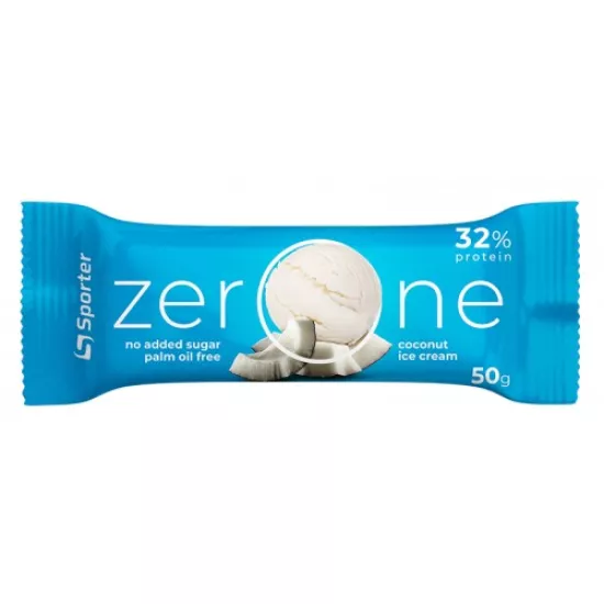 Батончик Sporter Zero One 50г-кокосове морожене