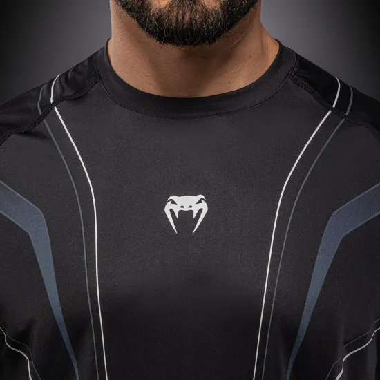 Футболка Venum Streamline Dry-Tech T-Shirt Black/White-S