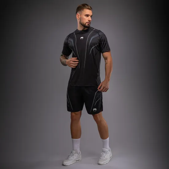 Футболка Venum Streamline Dry-Tech T-Shirt Black/White-S