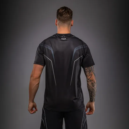 Футболка Venum Streamline Dry-Tech T-Shirt Black/White-S