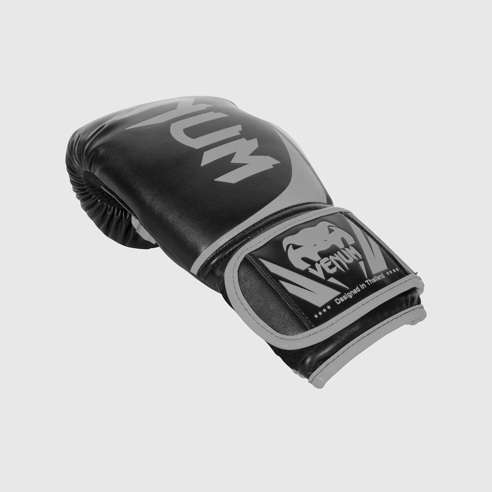 Боксерские перчатки Venum Challenger 2.0 Black/Grey-10