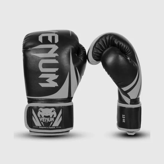 Боксерські рукавички Venum Challenger 2.0 Black/Grey-10