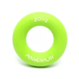 Еспандер кистьовий силіконовий PowerPlay PP-4324 Hand Grip Ring Medium 20 кг. Зелений