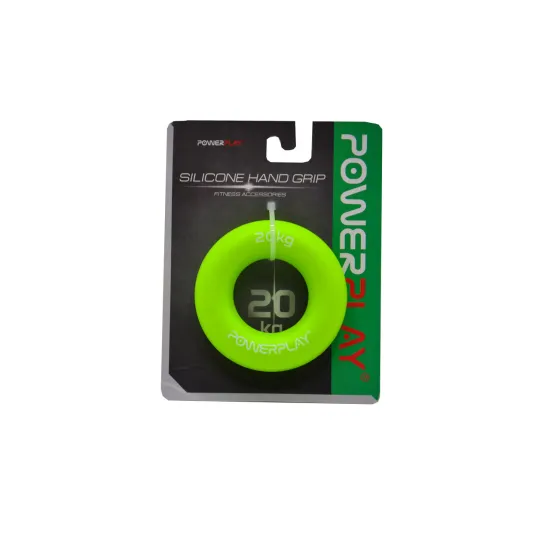 Еспандер кистьовий силіконовий PowerPlay PP-4324 Hand Grip Ring Medium 20 кг. Зелений