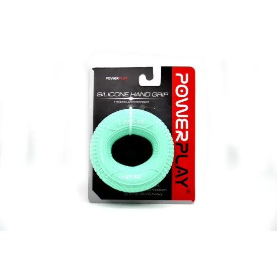 Еспандер кистьовий силіконовий PowerPlay PP-4330 Hand Grip Loops Medium 22.5-27 кг. М'ятний