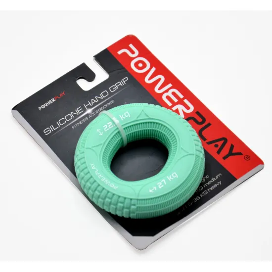 Еспандер кистьовий силіконовий PowerPlay PP-4330 Hand Grip Loops Medium 22.5-27 кг. М'ятний