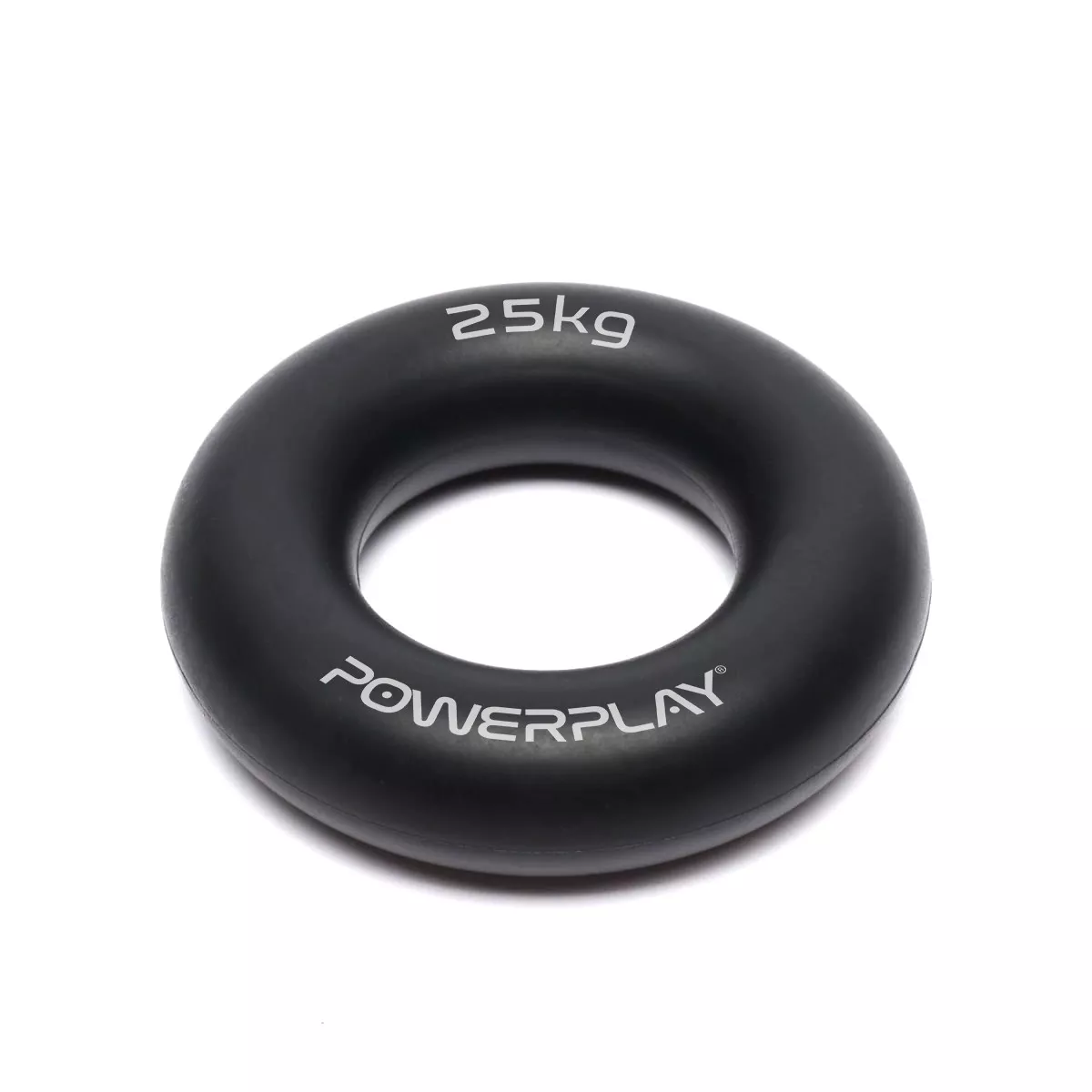Еспандер кистьовий силіконовий PowerPlay PP-4324 Hand Grip Ring Hard 25 кг. Чорний