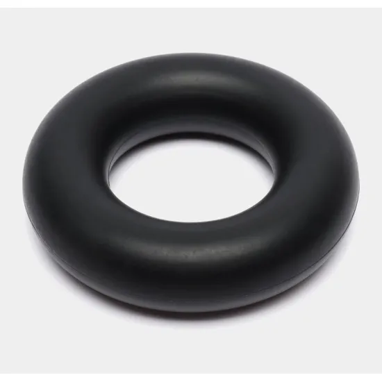 Еспандер кистьовий силіконовий PowerPlay PP-4324 Hand Grip Ring Hard 25 кг. Чорний