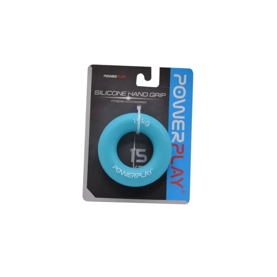 Еспандер кистьовий силіконовий PowerPlay PP-4324 Hand Grip Ring Light 15 кг. Блакитний