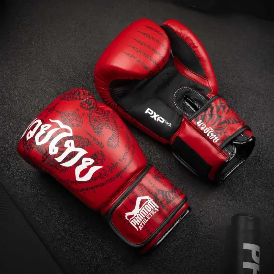 Боксерські рукавиці Phantom Muay Thai Red 10 унцій
