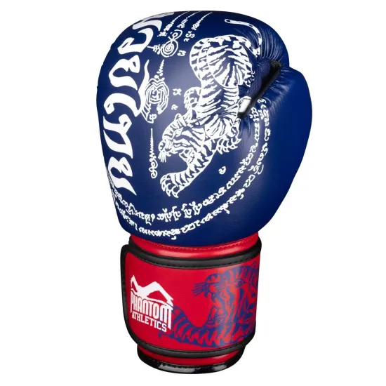 Боксерські рукавиці Phantom Muay Thai Blue 10 унцій
