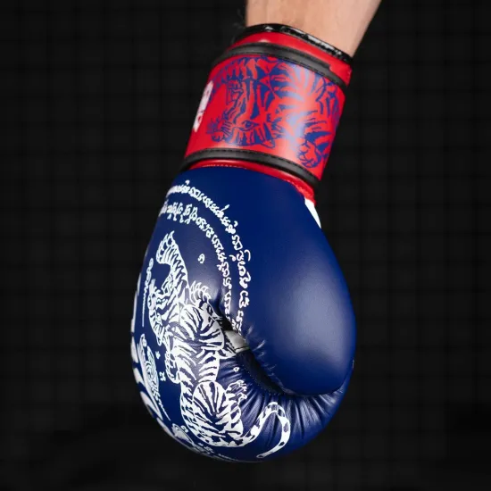 Боксерські рукавиці Phantom Muay Thai Blue 10 унцій