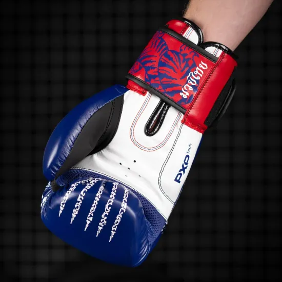 Боксерські рукавиці Phantom Muay Thai Blue 10 унцій