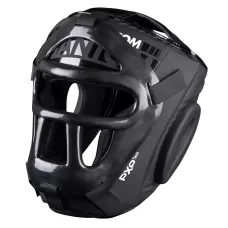 Боксерский шлем Phantom APEX Cage Black-универсальный