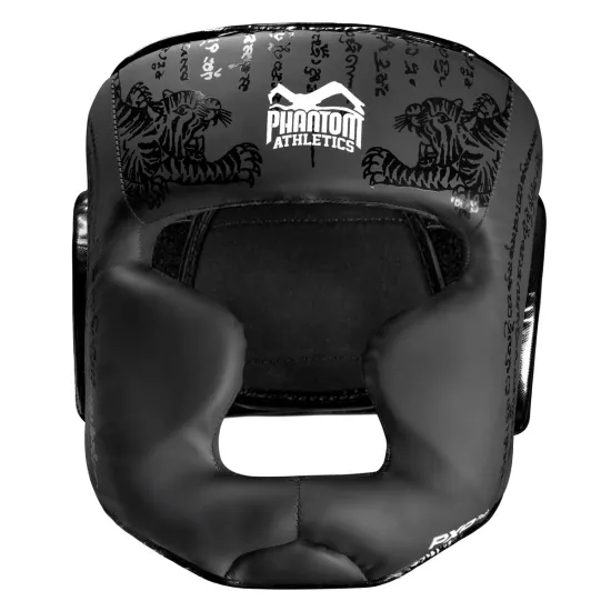Боксерський шолом Phantom Muay Thai Full Face Black-универсальный