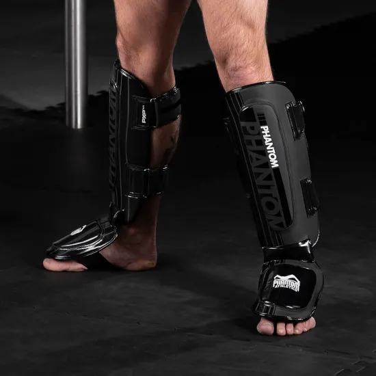 Захист гомілки та стопи Phantom APEX Hybrid Black S/M