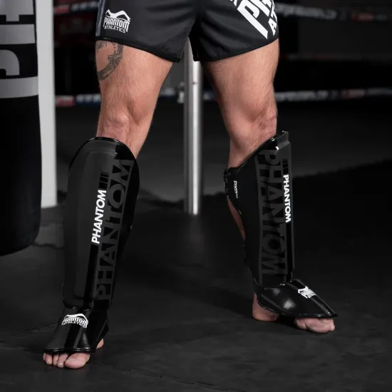 Захист гомілки та стопи Phantom APEX Striking Black S/M