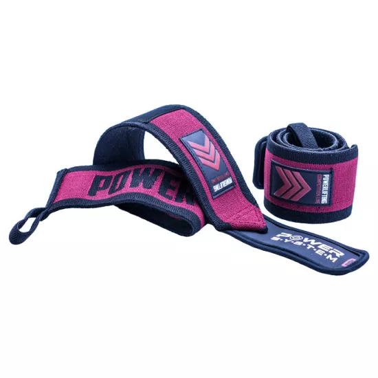 Бинты для запястий (кистовые бинты) Power System PS-3530 Wrist Wraps Extreme Red