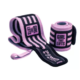 Бинты для запястий (кистовые бинты) Power System PS-3510 Wrist Wraps GTL Pink