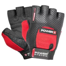 Перчатки для фітнесу Power System PS-2500 Power Plus Black/Red 2XL