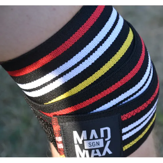 Бинты на колени MadMax MFA-292 Knee Wraps Black