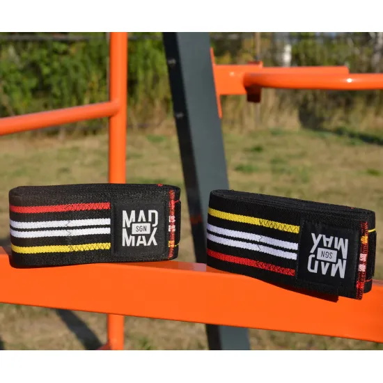 Бинты на колени MadMax MFA-292 Knee Wraps Black