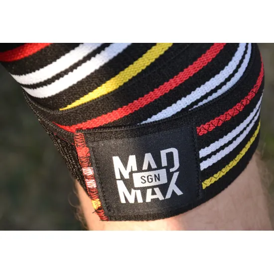 Бинты на колени MadMax MFA-292 Knee Wraps Black