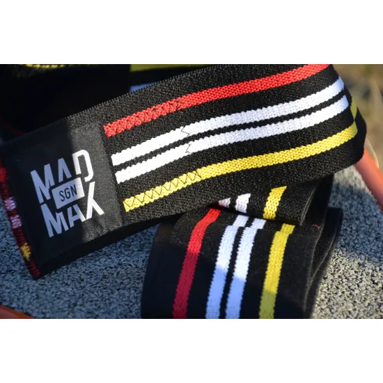 Бинты на колени MadMax MFA-292 Knee Wraps Black
