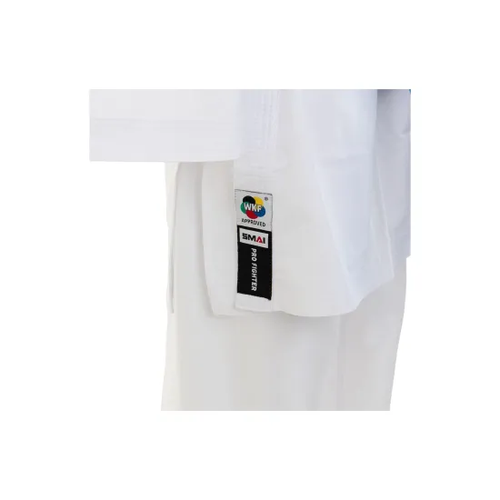 Комплект кимоно (2 куртки и 1 штаны) SMAI Pro Fighter Kumite WKF Approved-130