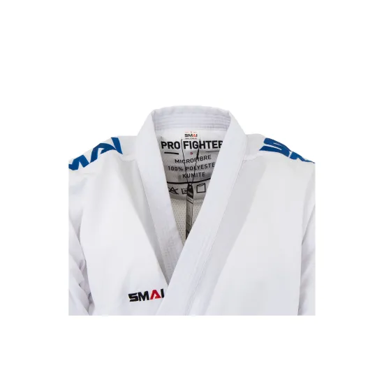 Комплект кимоно (2 куртки и 1 штаны) SMAI Pro Fighter Kumite WKF Approved-130