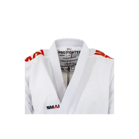 Комплект кимоно (2 куртки и 1 штаны) SMAI Pro Fighter Kumite WKF Approved-130