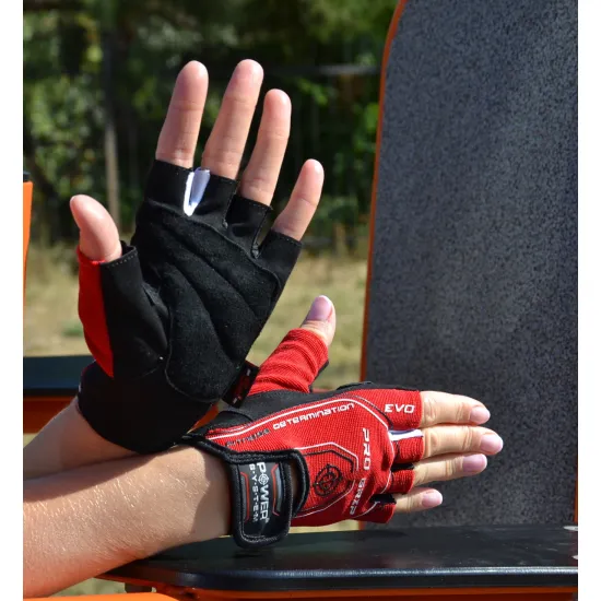 Перчатки для фитнеса Power System PS-2250E Pro Grip EVO Red XS
