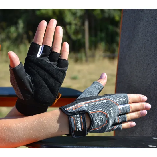 Перчатки для фитнеса Power System PS-2250E Pro Grip EVO Grey XS