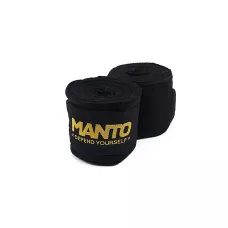 Бинти для боксу MANTO DEFEND V2 Black 4м-чорні