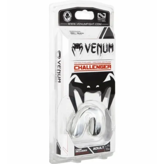 Капа Venum Challenger Mouthguard Бело-черная Взрослая