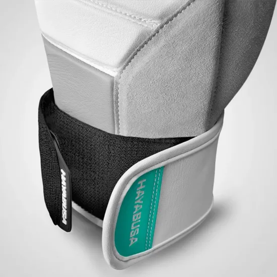 Перчатки для бокса Hayabusa T3 Boxing Gloves White/Teal-10