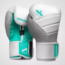 Перчатки для бокса Hayabusa T3 Boxing Gloves White/Teal-10