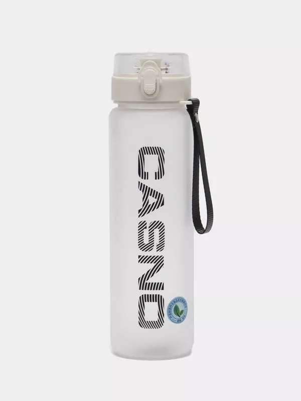 Бутылка для воды CASNO 1050 мл KXN-1184 Белая