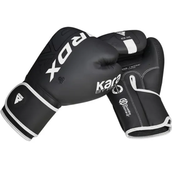 Боксерські рукавиці RDX F6 Kara Matte White 10 унцій
