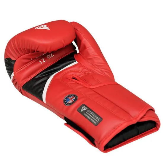 Боксерские перчатки RDX AURA PLUS T-17 Red/Black 10 унций