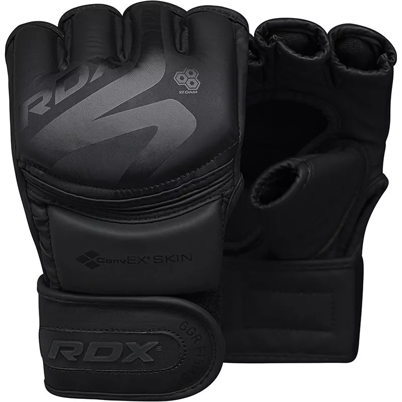 Перчатки ММА RDX F15 Noir Matte Black S