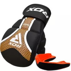 Перчатки для ММА RDX SHOOTER AURA PLUS T-17 Black Golden L