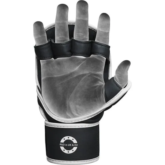 Рукавиці для ММА RDX F6 KARA Matte White Plus S/M